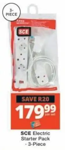 Checkers SCE Electric Starter Pack offer