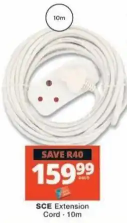 Checkers SCE Extension Cord offer
