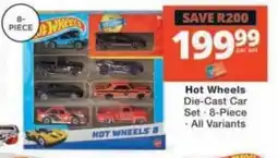 Checkers Hot Wheels Die-Cast Car Set offer