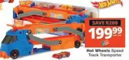 Checkers Hot Wheels Speed Track Transporter offer