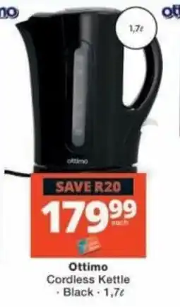 Checkers Ottimo Cordless Kettle offer