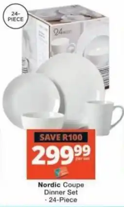 Checkers Nordic Coupe Dinner Set offer