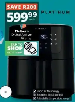 Checkers Platinum Digital Airfryer offer