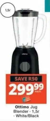 Checkers Ottimo Jug Blender offer