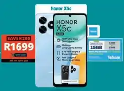 Checkers Honor X5c offer