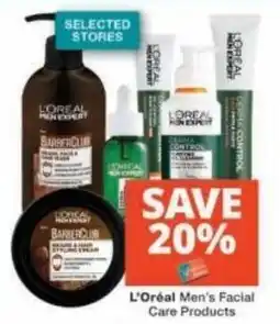Checkers L'Oréal Men's Facial Care Products offer