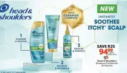 Checkers Head & Shoulders Shampoo/Conditioner offer