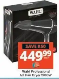 Checkers Wahl Professional AC Hair Dryer 2000W offer