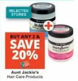 Checkers Aunt Jackie's Hair Care Products offer