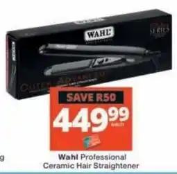 Checkers Wahl Professional Ceramic Hair Straightener offer