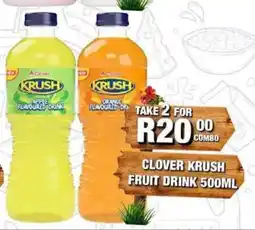 Take 'n Pay Clover Krush Fruit Drink offer
