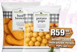 Take 'n Pay Natures Garden hash brown / potato pops offer