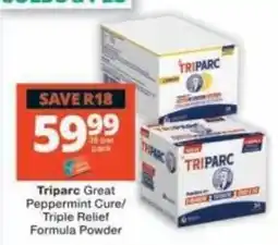 Checkers Triparc Great Peppermint Cure/ Triple Relief Formula Powder offer