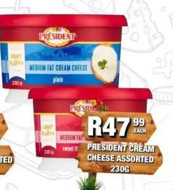 Take 'n Pay President Cream Cheese Assorted offer