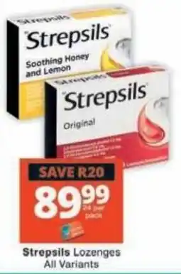 Checkers Strepsils Lozenges offer