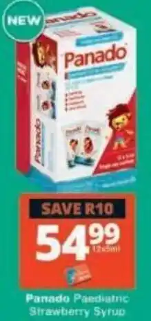 Checkers Panado Paediatric Strawberry Syrup offer