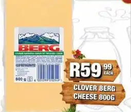 Take 'n Pay Clover Berg Cheese offer
