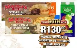 Take 'n Pay Mama's Frozen Pies Assorted offer