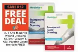 Checkers Medirite Wound Dressing offer