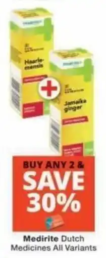 Checkers Medirite Dutch Medicines offer