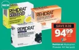 Checkers Rehidrat Hydration Powder offer