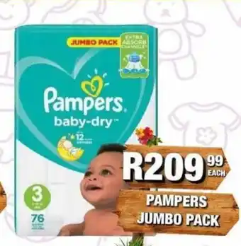 Take 'n Pay Pampers baby-dry offer
