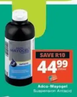 Checkers Adco-Mayogel Suspension Antacid offer