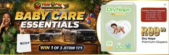 Take 'n Pay DryNaps Premium Diapers offer