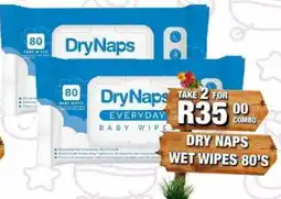 Take 'n Pay DryNaps Wet Wipes offer
