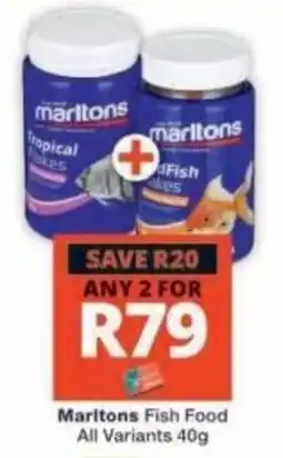 Checkers Marltons Fish Food offer