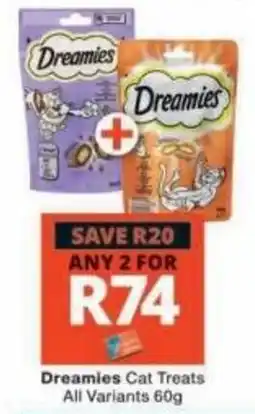 Checkers Dreamies Cat Treats offer