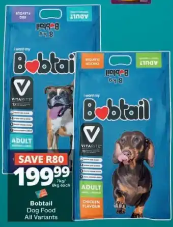 Checkers Bobtail Dog Food offer