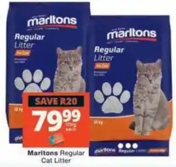 Checkers Marltons Regular Cat Litter offer