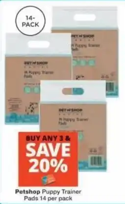Checkers Petshop Puppy Trainer Pads offer