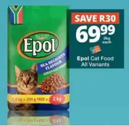 Checkers Epol Cat Food offer