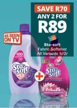 Checkers Sta-soft Fabric Softener offer