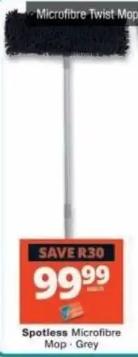 Checkers Spotless Microfibre Mop offer
