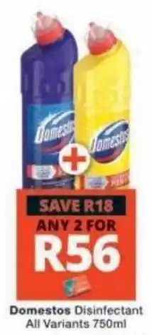 Checkers Domestos Disinfectant offer