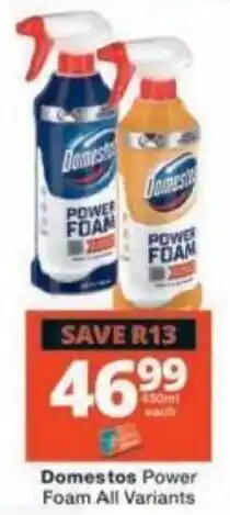 Checkers Domestos Power Foam offer