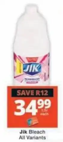 Checkers Jik Bleach offer