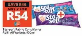 Sta-soft Fabric Conditioner Refill