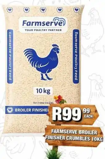 Take 'n Pay Farmserve Broiler Finisher Crumbles offer
