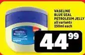 Usave Vaseline - petroleum jelly offer