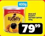 Usave Nescafe ricoffy - instant coffee offer