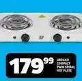 Usave Compact twin spiral hot plate offer