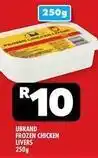 Usave Frozen - frozen chicken livers offer