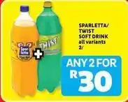 Usave Spar - soft drink offer