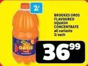 Usave Brookes - flavoured squash concentrate offer