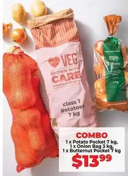 Food Lover's Market Potato pocket, onion bag, butternut pocket offer