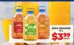 Food Lover's Market Apple - juice assorted offer